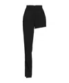 Dolce & Gabbana Solid Color Suit Pants In Black