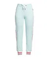 Dolce & Gabbana Solid Color Sweatpants In Blue
