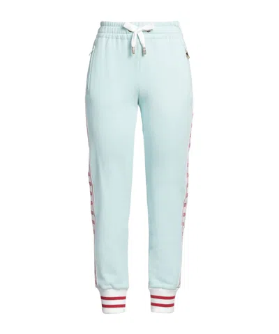 Dolce & Gabbana Solid Color Sweatpants In Blue
