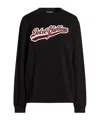 Dolce & Gabbana Solid Color Sweatshirt In Black