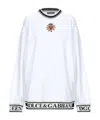 Dolce & Gabbana Solid Color Sweatshirt In White