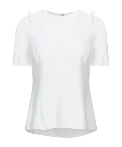 Dolce & Gabbana Solid Color Tops In White