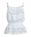 Dolce & Gabbana Solid Color Tops In White