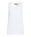 Dolce & Gabbana Solid Color Vests In White