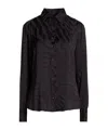 Dolce & Gabbana Solid Colour Shirts In Black