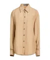 Dolce & Gabbana Solid Colour Shirts In Brown