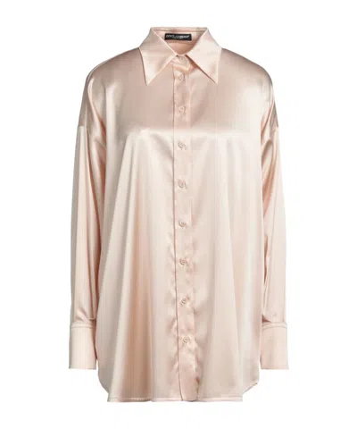 Dolce & Gabbana Solid Colour Shirts In Neutral