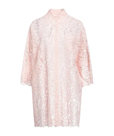 Dolce & Gabbana Solid Colour Shirts In Pink