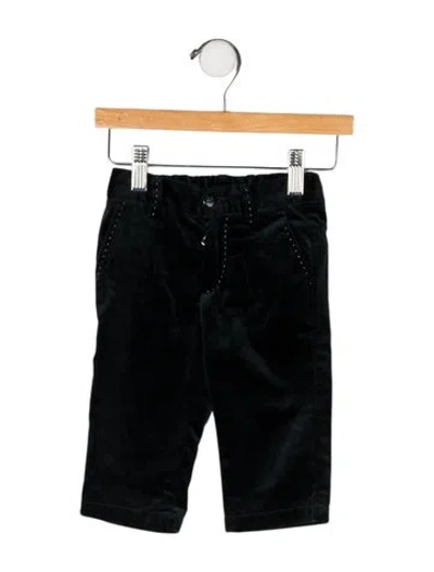 Pre-owned Dolce & Gabbana Babies' Solid Dress Pants In Blue