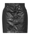 Dolce & Gabbana Solid Mini Skirt In Black