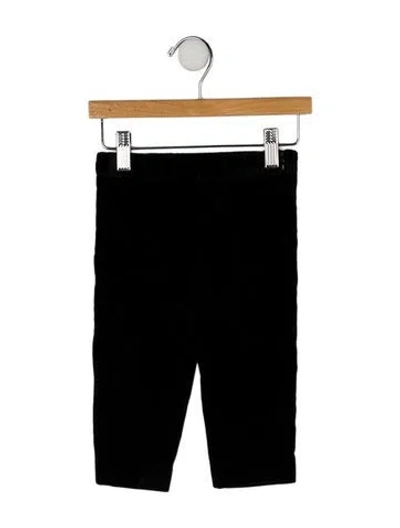 Pre-owned Dolce & Gabbana Babies' Solid Pants In Black