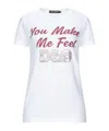 Dolce & Gabbana Solid Short Sleeve T-shirt In White
