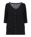Dolce & Gabbana Solid Wool Knit Sweater In Black