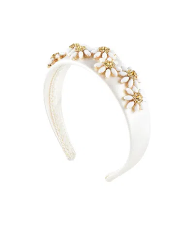 Dolce & Gabbana Solid-color Satin Headband In Transparent