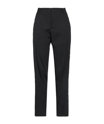Dolce & Gabbana Solid-color Wool Trousers In Black