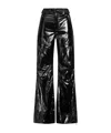 Dolce & Gabbana Solid-colored Flared Pants In Multi
