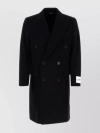 Dolce & Gabbana Double-breasted Wool Coat Men In Black