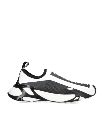 Dolce & Gabbana White Sorrento Slip-on Sneakers
