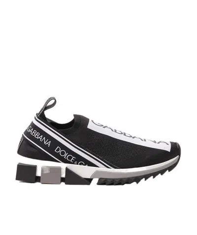 DOLCE & GABBANA SORRENTO LOGO SLIP-ON SNEAKERS