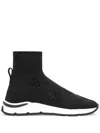 Dolce & Gabbana Sorrento Slip-on Sneakers In Black
