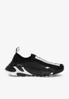 Dolce & Gabbana Logo Low-cut Casual Sneakers In Black