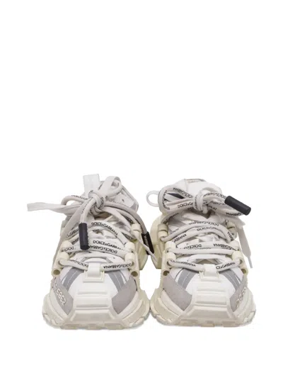 Pre-owned Dolce & Gabbana Space Sneakers In Neutral