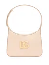 Dolce & Gabbana Spalla Logo-plaque Tote Bag In Pink