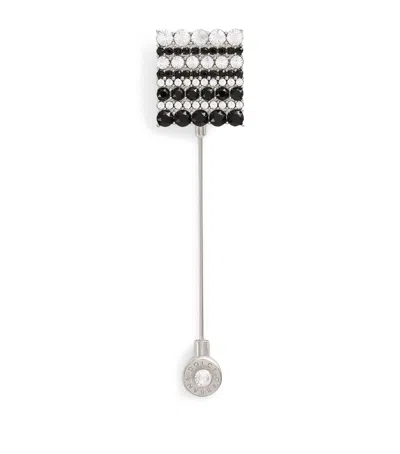 Dolce & Gabbana Spilla Man Brooch In Metallic