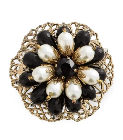 Dolce & Gabbana Spilla Man Brooch In Gold