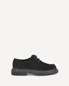Dolce & Gabbana Polished Derby Shoes In Calf Leather In Black