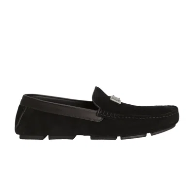 Pre-owned Dolce & Gabbana Split Calfskin Slipper 'black' | Men's Size 41.5
