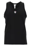 Dolce & Gabbana Canotta Con Patch In Black