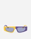 Dolce & Gabbana Sport Sunglasses In Yellow / Violet