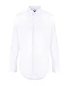 Dolce & Gabbana Martini Popeline Shirt With Spread Collar In White