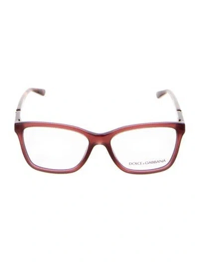Pre-owned Dolce & Gabbana Square Eyeglasses
