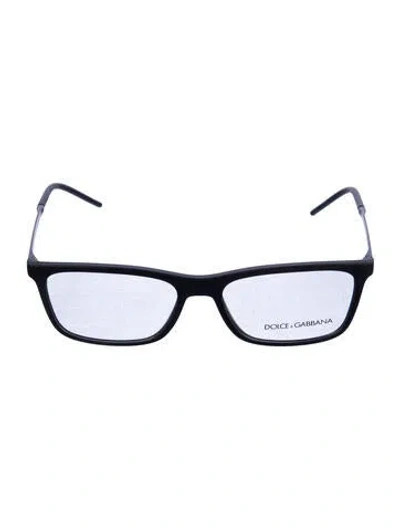 Pre-owned Dolce & Gabbana Square Eyeglasses W/ Tags In Black