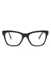 Dolce & Gabbana Square-frame Clear-lenses Glasses In Black
