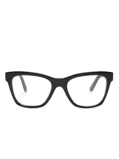 Dolce & Gabbana Square-frame Clear-lenses Glasses In Black