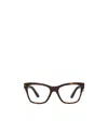 Dolce & Gabbana Square-frame Clear-lenses Glasses In Black