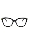 Dolce & Gabbana Square-frame Glasses In Black