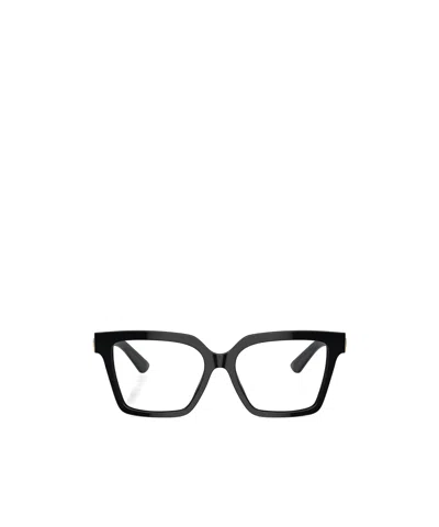 Dolce & Gabbana Square Frame Glasses In Black