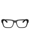 Dolce & Gabbana Brille Mit Eckigem Gestell In Black