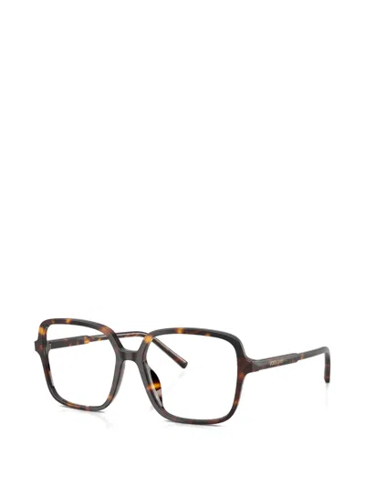 Dolce & Gabbana Square-frame Glasses In Pattern
