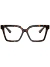 Dolce & Gabbana Dg3376b Square Acetate Sunglasses In Brown