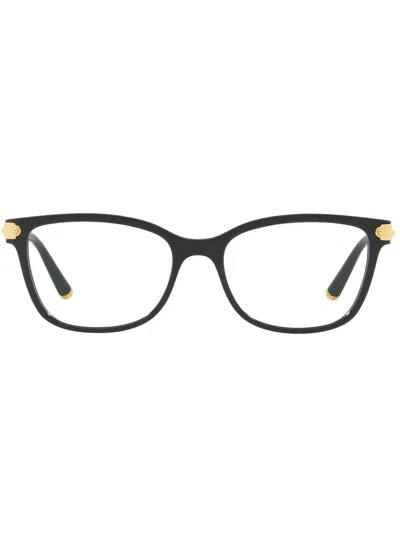 Dolce & Gabbana Square-frame Glasses In Schwarz