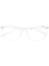 Dolce & Gabbana Square-frame Glasses In Weiss