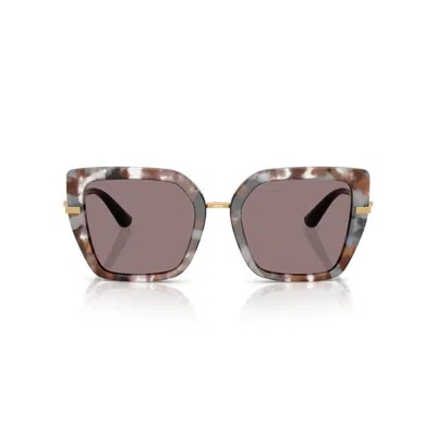 Dolce & Gabbana Square-frame Sunglasses In Multi