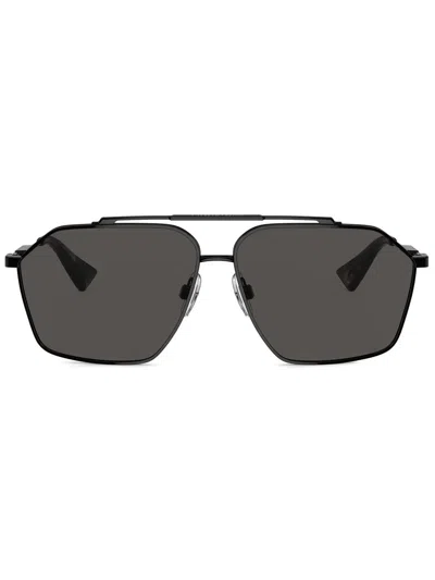 Dolce & Gabbana Square-frame Sunglasses In Black