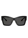 Dolce & Gabbana Square-frame Sunglasses In Black