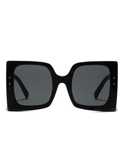 Dolce & Gabbana Square-frame Sunglasses In Black